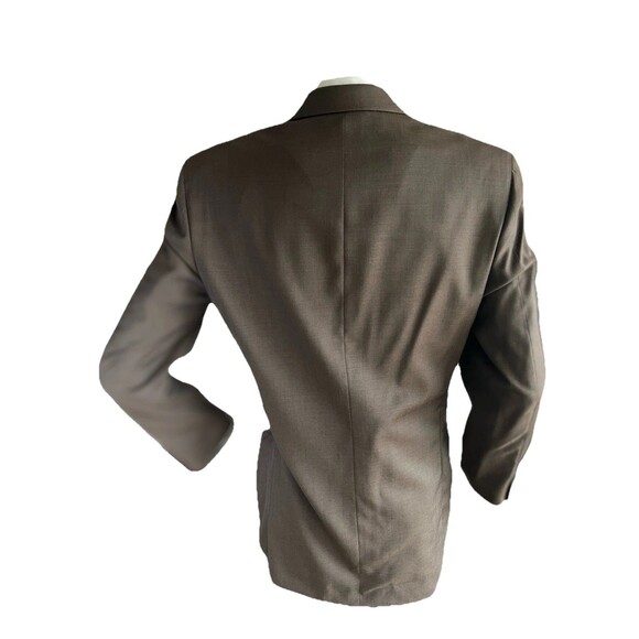 Canali Proposta Mens 38R Blazer Textured Tweed 100% Pure Wool Sport Coat Italy - Picture 5 of 15